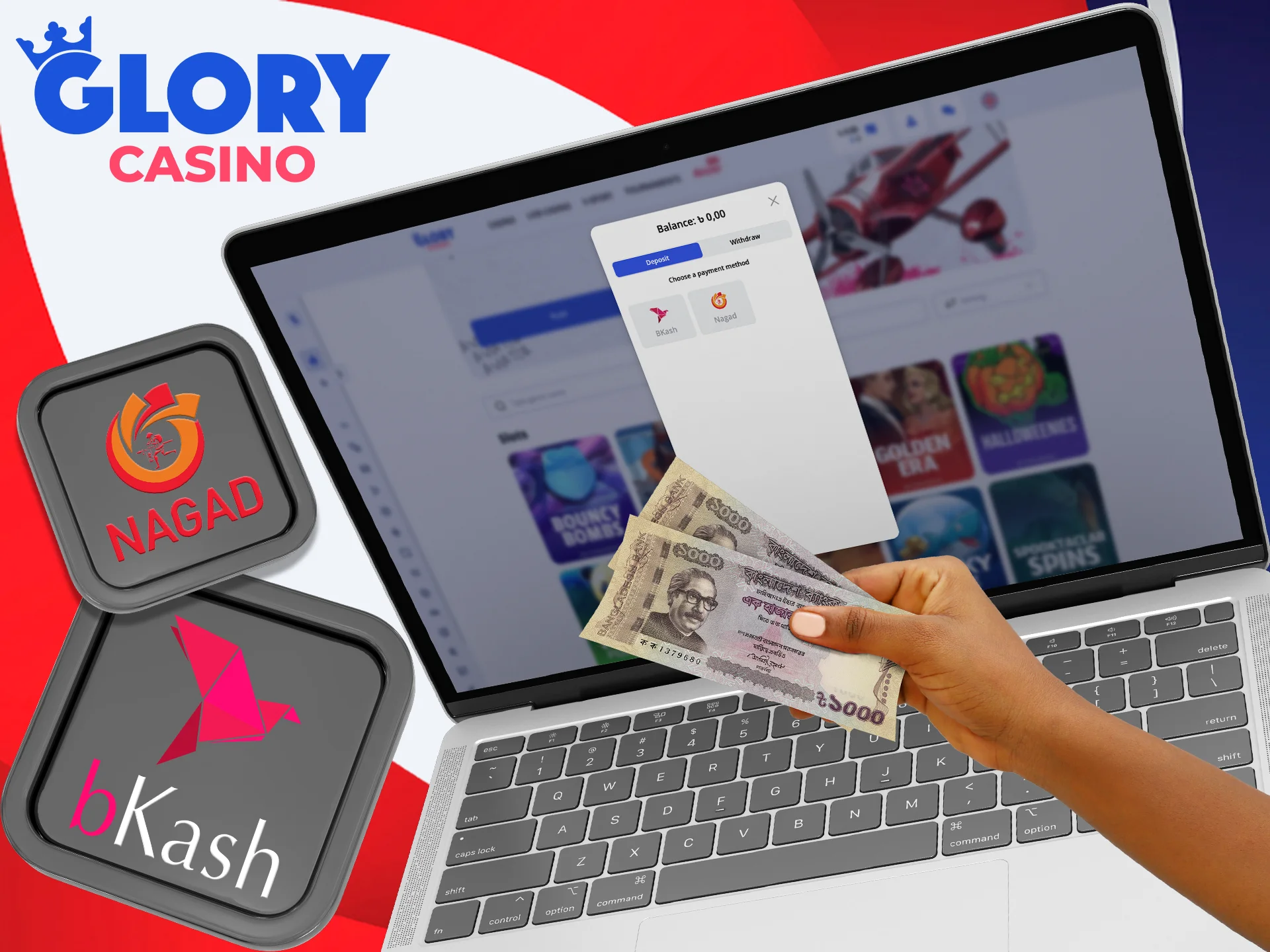Find out which payment systems interact at Glory Casino গৌরব ক্যাসিনো.