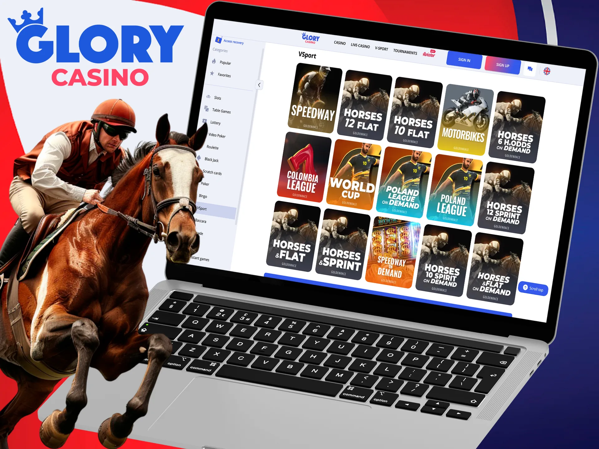 Experience virtual sports with Glory Casino গৌরব ক্যাসিনো.